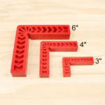 3 Inch Plastic 90 Degree Woodworking Auxiliary Positioner Square Ruler Fixing Tool - Image 4