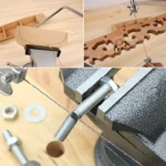 U Shape Hacksaw with Blades for Metal / Wood / Plastic Tube / Wire DIY Hand Tool Portable Woodworking Saw, Width: 105mm - Image 6