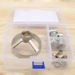 16 in 1 Drill Guide Vertical Pocket Hole Jig 5/6/7/8/9/10/12mm Drill Bit Hole Locator Stainless Steel Woodworking Jig Kit - Image 6