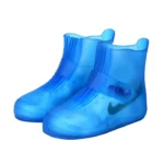 Fashion Integrated PVC Waterproof  Non-slip Shoe Cover with Thickened Soles Size: 44-45 - Image 2