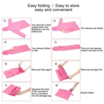 Fashion Children Lightweight EVA Transparent Frosted Raincoat Big Hat With Pocket Size: XL - Image 4