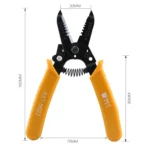 BEST-5022 0.5 ~ 1.6mm Portable Crimper Cable Stripping Wire Stripping Pliers - Image 3