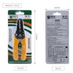 BEST-5022 0.5 ~ 1.6mm Portable Crimper Cable Stripping Wire Stripping Pliers - Image 6