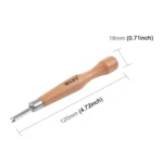 WLXY 12 PCS / Set Wood Carving Chisels Knife Basic Woodcut Working Handmade Rubber Stamps Hand Tools - Image 4