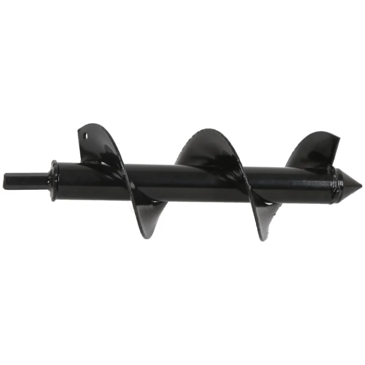 Short Rod Garden Plant Twist Drill Alloy Drill Bit, Size:60x8cm