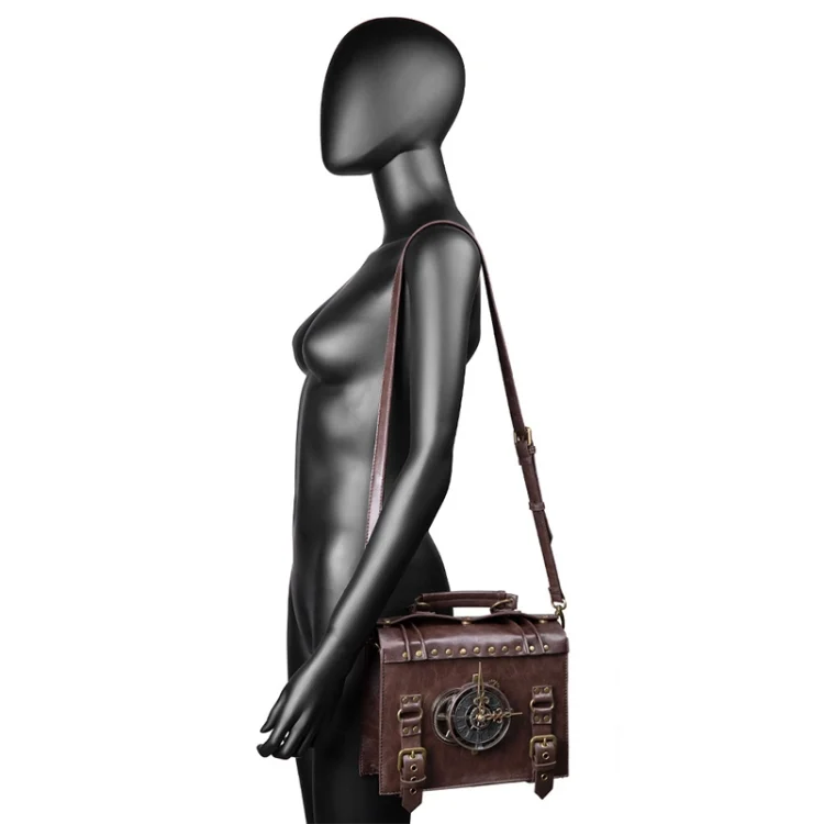 OG9100_10.webp BG028 Ladies Shoulder Bag Crossbody Bag, Size: 25 x 21 x 9cm, Shoulder Strap Length: 120cm - Image 11