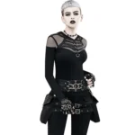 FBG003BK Ladies PU Leather Waist Bag, Size: 23 x 19.5cm, Strap Length: 130cm - Image 6