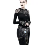 FHG082BK Ladies Multifunctional One-shoulder Crossbody Bag Waist Bag - Image 8