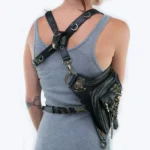 HG061 One-shoulder Bag Cross-body Bag Mobile Phone Waist Bag for Ladies, Size: About 27 x 18cm - Image 4