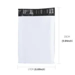 100pcs Mailing Bag for Air Column Cushion Bag Packing, Size: 17 x 25+5 cm - Image 3
