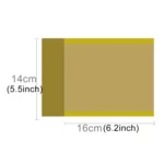 50pcs Self Seal Kraft Bubble Mailer Envelopes, Size: 14cm x 16cm, Custom Printing and Size are welcome - Image 5