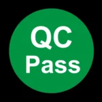 1000 PCS Round Shape QC Pass Sticker QC Pass Label - Image 2