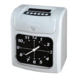 Electronic Time Clock Paper Card English Attendance Machine Punch Machine, Support Music Bell