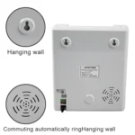 Electronic Time Clock Paper Card English Attendance Machine Punch Machine, Support Music Bell - Image 5