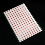 20 PCS Round Shape Self-adhesive Arrow Rework Sticker Rework Label - Image 2