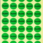 1000 PCS Round Shape Self-adhesive RoHS Sticker RoHS Label, Diameter: 10mm - Image 3