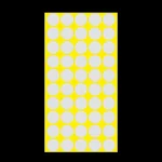 1000 PCS Round Shape Self-adhesive Colorful Mark Sticker Mark Label - Image 3