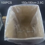 100 PCS 2.8C Dust-proof Moisture-proof Plastic PE Packaging Bag, Size: 150cm x 180cm