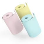 3pcs Color Label Printer Paper Sticker, Size: 57 x 25 mm - Image 2
