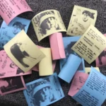 3pcs Color Label Printer Paper Sticker, Size: 57 x 25 mm - Image 3