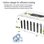 ORICO CMB-18 Separating Design ABS Electrical Socket Storage Box Power Cable Manager Case with Phone / Tablet Holder for Desk, Living Room, Office, Bedroom - Image 11