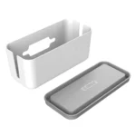 ORICO CMB-18 Separating Design ABS Electrical Socket Storage Box Power Cable Manager Case with Phone / Tablet Holder for Desk, Living Room, Office, Bedroom - Image 4