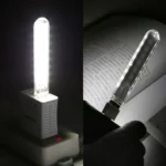 8LEDs 5V 200LM USB LED Book Light Portable Night Light, with 8 Pin Adapter - Image 6