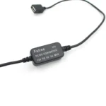 Car Motorcycle Single USB Car Charger DC 12V To 5V 3A Power Adapter for Car GPS Tracker DVR, Length: 1m - Image 4