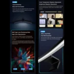 Xiaomi Youpin LYMAX Pro Computer Monitor Light Bar USB-C/Type-C Stepless Dimming Screen Hanging Light - Image 5