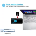 BC07 Mini Brushed Texture USB Bluetooth Receiver MP3 Player SD/TF Card Reader with Microphone & Audio Cable, Support Handsfree & AUX Output & 32GB Micro SD / TF Card & Two-sided USB Port Connecting - Image 10