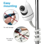 Hose Winding Free Punching Camera Bracket Monitoring Fixer - Image 6