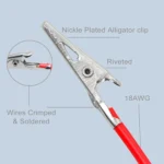 USB-A Female To 2 x Crocodile Clip Power Connection Extension Cable, Length: 0.5m - Image 5