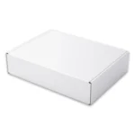 2pcs Shipping Box Clothing Packaging Box, Color: White, Size: 40x30x4cm - Image 2