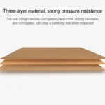 100 PCS Kraft Paper Shipping Box Packaging Box, Size: Q2, 13x8x2.5cm - Image 4