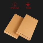 100 PCS Kraft Paper Shipping Box Packaging Box, Size: Q2, 13x8x2.5cm - Image 7