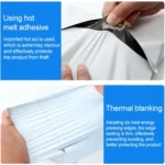 100 PCS / Roll Thick Express Bag Packaging Bag Waterproof Plastic Bag, Size: 28x40cm (Dark Grey) - Image 3