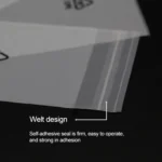 200 PCS Frosted Translucent CPE Self-adhesive Bag Zip Lock Bag Packaging Bag, Size: 10x13+2cm - Image 5