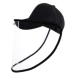50 PCS Anti-Saliva Splash Anti-Spitting Anti-Fog Anti-Oil Protective Baseball Cap Mask Removable Face Shield - Image 3