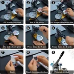 Square Badge DIY Making Machine, Size: 50x50cm - Image 7