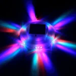 8W Sunflower LED Stage Light, Sound Control / Auto Run Mode