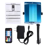 3W x 3 RGB Mini Water Wave Projector with Remote Control, EU Plug - Image 5