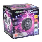 KD-12W 12 LED PAR Light Stage Light, with LED Display, Master / Slave / DMX512 / Auto Run Modes, EU Plug - Image 8