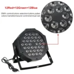 36W 36 LEDs DMX512 RGB LED PAR Light with Remote Control, Strobe + Sound Control + Self-propelled, AC 100-240V - Image 7