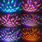 USB Bluetooth Crystal Magic Ball Stage Light with Remote Control - Image 6