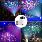USB Bluetooth Starry Sky Stage Light with Remote Control - Image 9