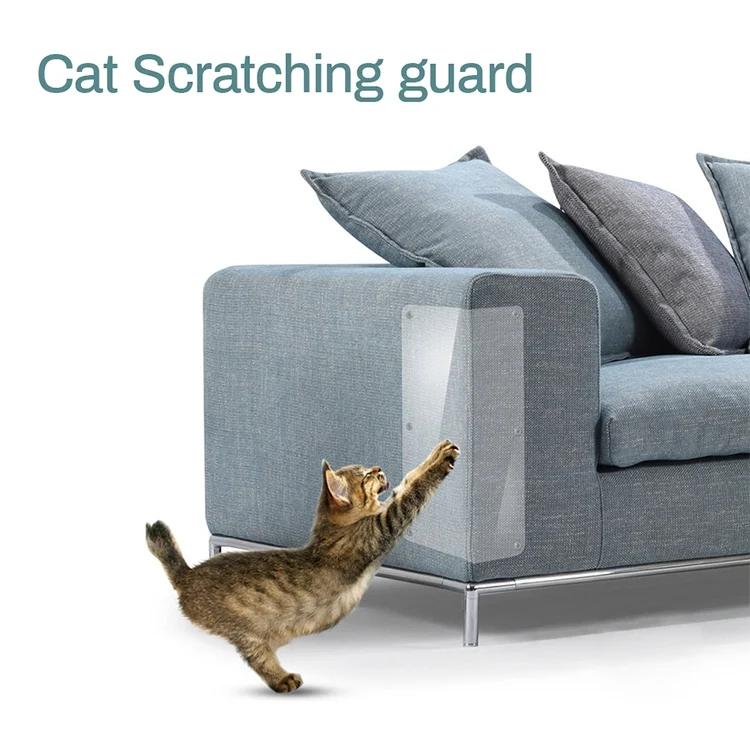 PSP0009_4.webp 2pcs/pack Cat Scratch Protection PVC Sofa Anti-scratch Stickers , Size: 30x45cm - Image 5