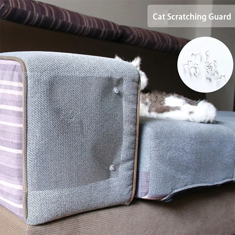 PSP0009_7.webp 2pcs/pack Cat Scratch Protection PVC Sofa Anti-scratch Stickers , Size: 30x45cm - Image 8