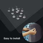 2pcs/pack Cat Scratch Protection PVC Sofa Anti-scratch Stickers , Size: 30x45cm - Image 9