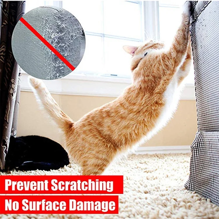 PSP0009_9.webp 2pcs/pack Cat Scratch Protection PVC Sofa Anti-scratch Stickers , Size: 30x45cm - Image 10