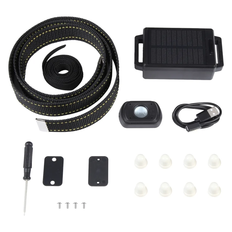 PSP0175_B2.webp 4G Version Intelligent Waterproof GPS Pet Tracker Solar Energy Cattle Sheep Electronic Position Locator - Image 3